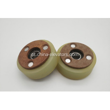 Rolo de etapa de 76 mm para escadas rolantes de Mitsubishi 76*35*6202